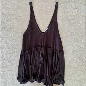 Kimchi Blue V-Neck Flowy Tank Top⚡️